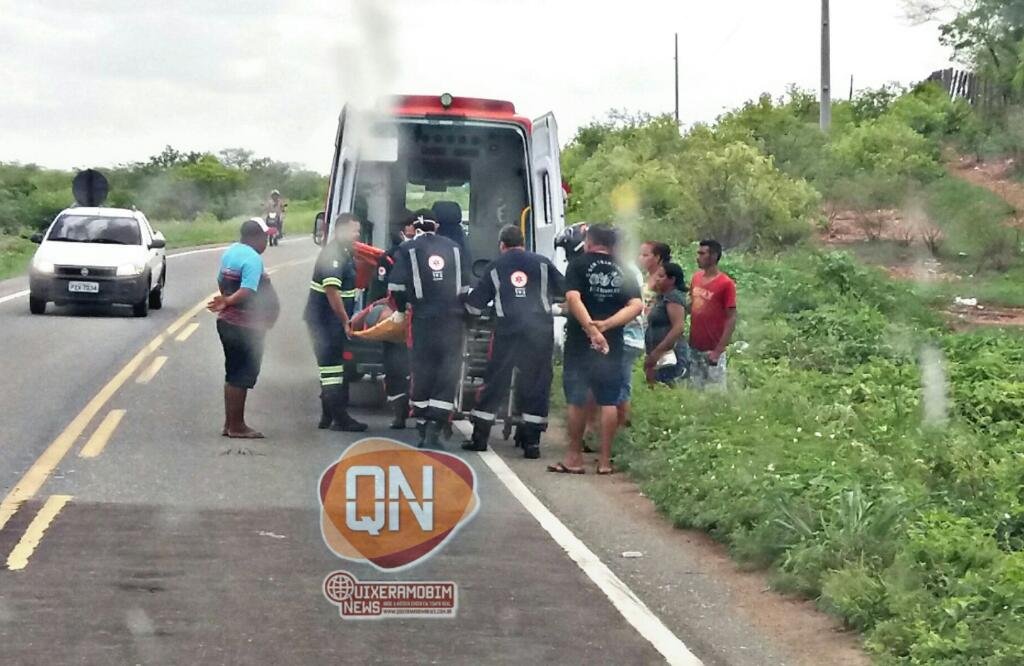 Mais um acidente de trânsito registrado na CE 060 em Quixeramobim