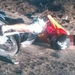 Motociclista sofre queda de moto na zona rural de Quixadá e morre no local do acidente QUIXADÁ