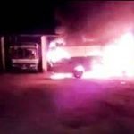 Incêndio misterioso de transporte escolar de Aracoiaba em garagem será investigado SERTÃO CENTRAL