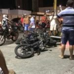 Motociclista que trafegava em alta velocidade colide com motocicletas do RAIO em Quixadá QUIXADÁ