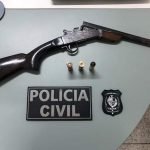 Polícia Civil apreende arma de fogo no bairro Santa Úrsula em Pedra Branca SERTÃO CENTRAL