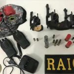 Ação do BPRaio resulta em três armas e munições apreendidas em Baturité PLANTÃO POLICIAL