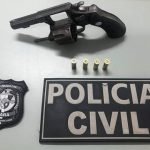 Polícia Civil de Pedra Branca apreende arma de fogo usada em uma tentativa de homicídio SERTÃO CENTRAL