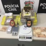 Núcleo de Combate ao Tráfico de Drogas prende duas mulheres e apreende mais de 7 kg de maconha PLANTÃO POLICIAL