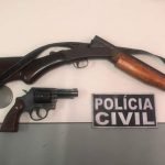Polícia Civil de Pedra Branca soluciona duplo homicídio e apreende armas usadas no crime SERTÃO CENTRAL