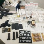Forças de Segurança realizam operação em Fortaleza e apreendem anabolizantes e arma de fogo PLANTÃO POLICIAL