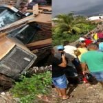 Trabalhador fica com pernas presas em retroescavadeira após canal ceder no município de Capistrano SERTÃO CENTRAL