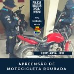 Polícia apreende motocicleta roubada e realiza prisão por receptação de produto roubado em Morada Nova SERTÃO CENTRAL