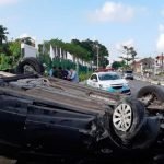 Bebê escapa da morte em acidente de trânsito em Fortaleza PLANTÃO POLICIAL