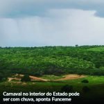 O Carnaval deve ser molhado para parte dos cearenses, conforme previsão da Fundação Cearense de Meteorologia e Recursos Hídricos (Funceme). TEMA LIVRE
