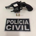 Polícia Civil de Pedra Branca apreende arma de fogo em posse de acusado de tentativa de homicídio SERTÃO CENTRAL