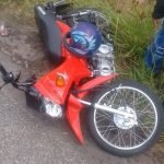 Motociclista fica gravemente ferido em acidente de trânsito em Pedra Branca SERTÃO CENTRAL