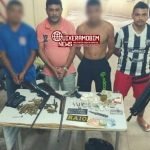 Polícia Militar de Morada Nova realiza prisão de elementos com mais de meio quilo em drogas, pistolas e espingardas em ação conjunta 3ªCIA/9ºBPM e RAIO Morada Nova SERTÃO CENTRAL