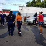 Bandidos atacam base de operações do Samu em Maracanaú e trocam tiros com vigilantes PLANTÃO POLICIAL