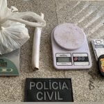 Ação da Polícia Civil em Tabuleiro do Norte resulta na apreensão de quase 1 kg de crack PLANTÃO POLICIAL