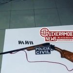 Policiais Civis de Senador Pompeu apreendem espingarda na cidade de Milhã SERTÃO CENTRAL