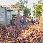 Veja o vídeo: Dez pessoas ficam feridas depois de teto de escola desabar em Banabuiú SERTÃO CENTRAL
