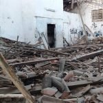 Teto de oficina desaba no Centro de Quixadá; mecânicos se mudaram do local dois dias antes QUIXADÁ