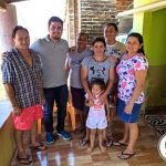 Secretário de Infraestrutura Ravy Ferreira visitou a localidade de Pontal Alegre para verificar as necessidades da população e planejar futuras melhorias QUIXERAMOBIM