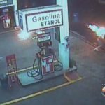 Indivíduos tentam incendiar posto de combustível em Quixadá QUIXADÁ