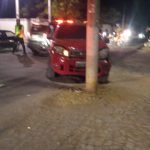 Uma colisão entre carro e motocicleta é registrado em Quixeramobim QUIXERAMOBIM