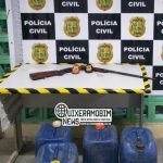A Polícia Civil de Morada Nova realiza apreensão de arma de fogo em depósito irregular de combustível SERTÃO CENTRAL
