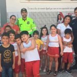 Autarquia Municipal de Trânsito de Quixeramobim realiza projeto Escolinha de Trânsito Móvel com os alunos da Escola Nossa Senhora do Rosário QUIXERAMOBIM
