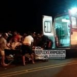 Atropelamento deixa duas vítimas feridas na CE 060, no Alto da Betânia, em Quixeramobim QUIXERAMOBIM