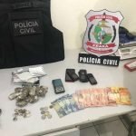 Polícia Civil prende suspeitos em flagrante por tráfico de drogas em Jucás PLANTÃO POLICIAL