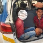 Bandidos capturados após troca de tiros com patrulha da Guarda Municipal no bairro Canindezinho PLANTÃO POLICIAL
