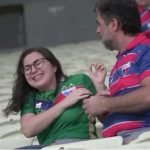 Ação de marketing do Fortaleza, que merece ser compartilhada como forma de alerta à violência contra a mulher TEMA LIVRE