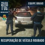 Polícia Militar recupera veículo roubado em Morada Nova SERTÃO CENTRAL