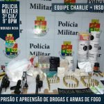 Após receber denúncia, polícia realiza prisão por tráfico de drogas e porte ilegal de arma de fogo em Morada Nova SERTÃO CENTRAL