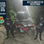 Motocicleta com queixa de roubo é encontrada abandonada em Ibicuitinga SERTÃO CENTRAL