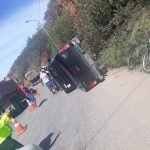 Homem capota Hilux após a Barragem de Quixeramobim QUIXERAMOBIM