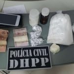 Polícia Civil captura dupla com porções de drogas na Capital PLANTÃO POLICIAL
