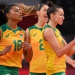 Brasil vence Japão e mantém invencibilidade no vôlei feminino nas Olimpíadas HORA DO ESPORTE