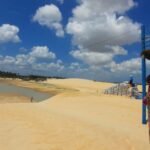 Corpo de Bombeiros interdita tirolesa após rompimento de cabo em Praia de Camocim TEMA LIVRE