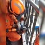 Criança de 6 anos fica com a perna presa em grade e é resgatada pelos bombeiros em Fortaleza TEMA LIVRE