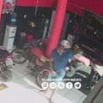 Polícia tenta identificar acusado de furtar uma moto em Quixeramobim QUIXERAMOBIM