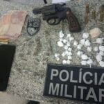 Casal é preso em flagrante pela Polícia Militar com drogas e arma de fogo em Quixadá QUIXADÁ