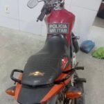 Casal é Preso em Flagrante com Motocicleta Roubada às Margens do Açude Tomás Pompeu Sobrinho em Choró QUIXADÁ