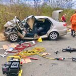 Grave acidente na BR 122, no Distrito de Pirangí, município de Ibaretama, mobiliza autoridades e heróis anônimos SERTÃO CENTRAL
