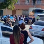 Acidente entre uma caçamba e uma motocicleta deixa uma pessoa ferida em Quixeramobim QUIXERAMOBIM