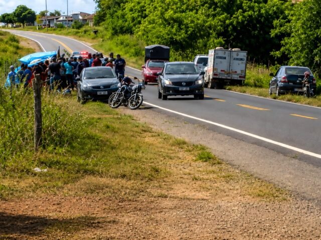 Idoso morre é mulher fica gravemente ferida após atropelamento na BR-226 em Milhã