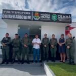 Prefeito Cirilo Pimenta acompanha reforma da sede da Polícia Militar em Quixeramobim PLANTÃO POLICIAL