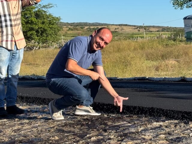 Prefeito Alan Macêdo anuncia pavimentação asfáltica em Ipueiras e no bairro Padre Cícero, atendendo antiga reivindicação da população