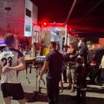 Motociclista fica ferido após colisão com carro na Avenida José Campos Torquato, em Quixeramobim
