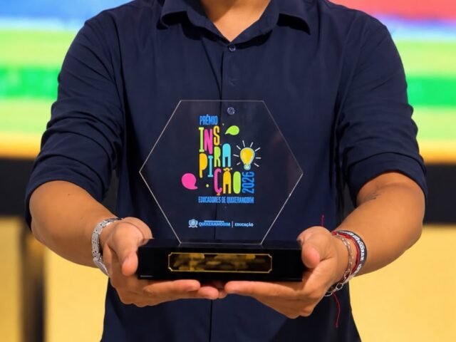 Prêmio Inspiração Educadores 2026 homenageia profissionais que transformam a educação em Quixeramobim